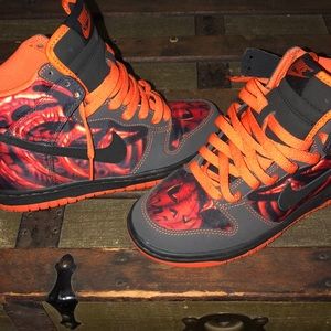 Pair of Halloween Nikes, No box  never been worn